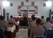 42 Peserta Didik SIP Angkatan 52 Galar Latihan Kerja dan Teknis di Polresta Kendari