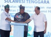 Tekan Inflasi Pangan, Bupati Konawe Utara Launching Pak Tani Konasara di GNPIP Sultra