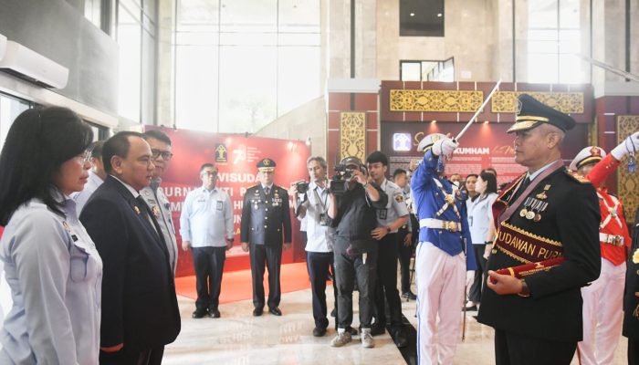 Gelar Wisuda Purnabakti Pengayoman, Sekjen Kemenkumham : Pengabdian Bagi Bangsa Belum Selesai