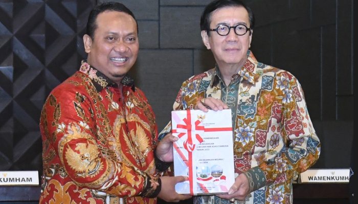 Kemenkumham Terima Opini WTP 14 Kali Berturut-turut