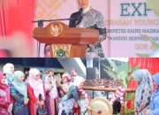 Penasehat DWP Kemenag RI Resmikan Expo Myres 2023 di Kota Kendari