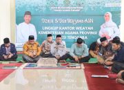Dzikir dan Doa Bersama, Kabag TU Kemenag Sultra: Perkokoh Kerja Sama dan Jaga Kedisiplinan