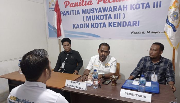 Muskota III Kadin Kendari Bakal Digelar, Stering Committe: Baru Satu Kandidat yang Kembalikan Berkas