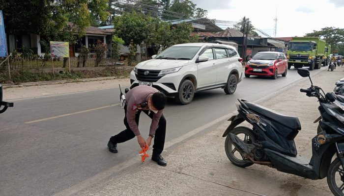 Pengendara Sepeda Motor di Kendari Tewas Usai Serempet Minibus 