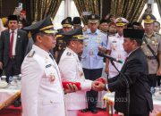 Pj Gubernur Sultra Lantik Pj Bupati Konawe dan Pj Wali Kota Baubau