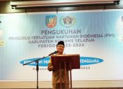 Bupati Surunuddin Sebut PWI Konsel Mitra Strategis Pemerintah untuk Membangun Daerah