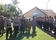 Polres Konsel Gelar Apel Pasukan Pengamanan Pilkades Serentak 2023
