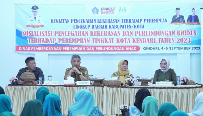 DP3A Kota Kendari Sosialisasi Pencegahan Kekerasan dan Perlindungan Terhadap Perempuan