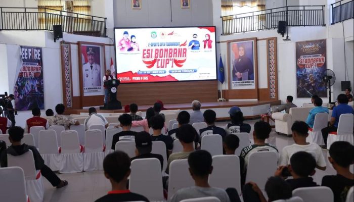 Pj Bupati Buka E-Sports Open Tournament ESI Bombana Cup I 2023