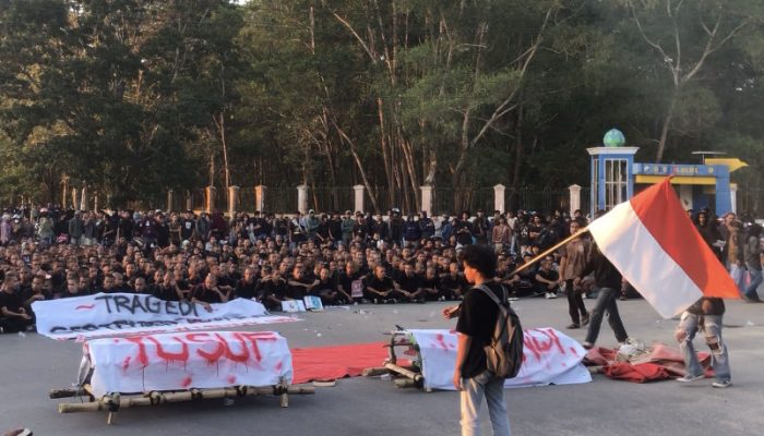 Aksi Demonstrasi Mengenang Wafatnya Randi-Yusuf Berlangsung Aman dan Damai
