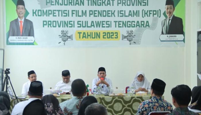 Kakanwil Kemenag Sultra : KFPI Sarana Dakwah dan Syiar Efektif Bagi Kaum Milenial