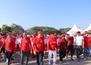 PERKI Cabang Kendari Peringati Hari Jantung Sedunia Dengan Jalan Sehat dan Menari