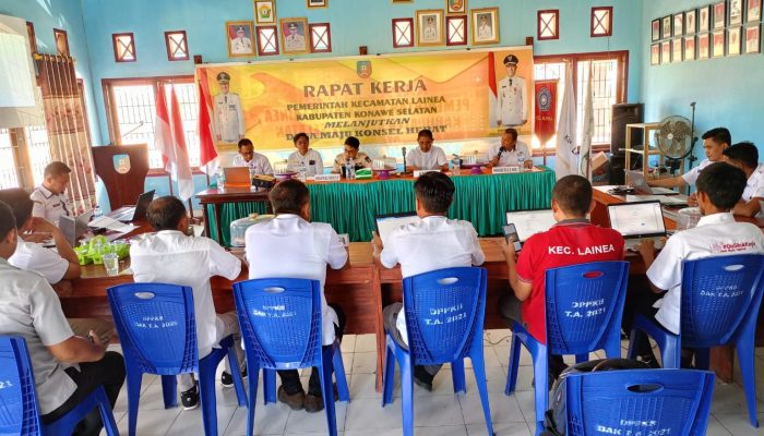 Inspektorat Konsel Berikan Pendampingan Pengisian LHKPN di Kecamatan Lainea