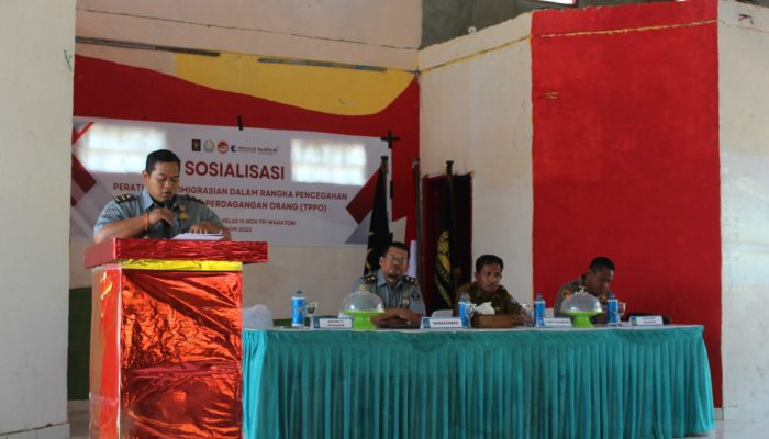 Kanim Wakatobi Sosialisasi Pencegahan TPPO di Pulau Kaledupa