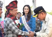 Pj Wali Kota Kendari bersama Pj Gubernur Sultra Sambut Kedatangan Mendagri RI