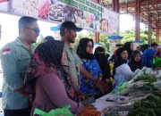 Poktan Organik Binaan PT Vale Ikut Ramaikan Gerakan Pangan Murah Serentak di Morowali