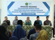 Genjot Peningkatan Pelayanan kepala Masyarakat, Kemenag Sultra Beri Pelatihan bagi Petugas Layanan