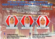 Siswa MAN IC Kota Kendari Raih Medali di Ajang Kompetisi Robotik Internasional 2023