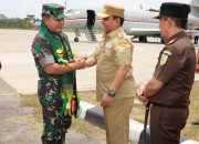 Pj Gubernur Sultra Sambut Kedatangan KASAD Jenderal TNI Dudung Abdurachman