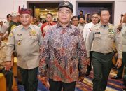 Pj Gubernur Sultra Sambut Peserta Acara Puncak Bulan PRB 2023 di Kota Kendari