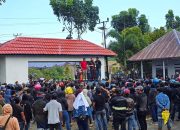 Ratusan Warga Gelar Aksi Damai di Kantor DPRD dan Bupati Konkep