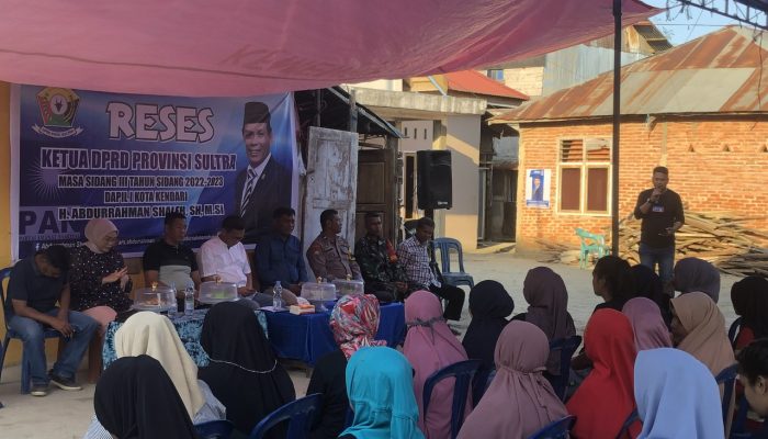 Gelar Reses, Abdurrahman Shaleh Akan Perjuangkan Aspirasi Warga Lorong Sakura 