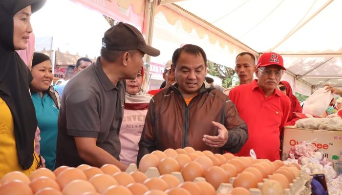 Pj Gubernur Sultra Tinjau GPM di Lapangan Benu-Benua