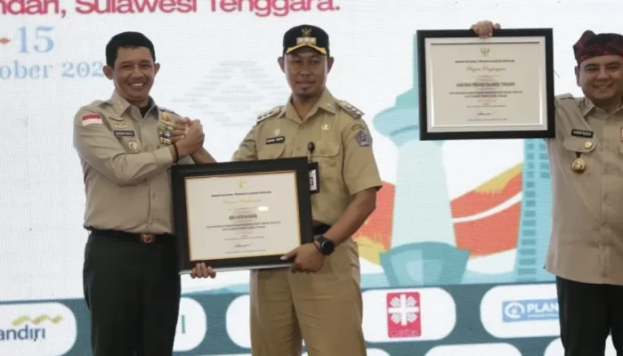 Pemerintah Kota Kendari Raih Dua Penghargaan dari BNPB RI