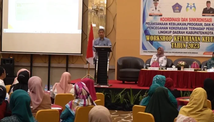 DP3A Kota Kendari Gelar Workshop Ketahanan Keluarga 2023