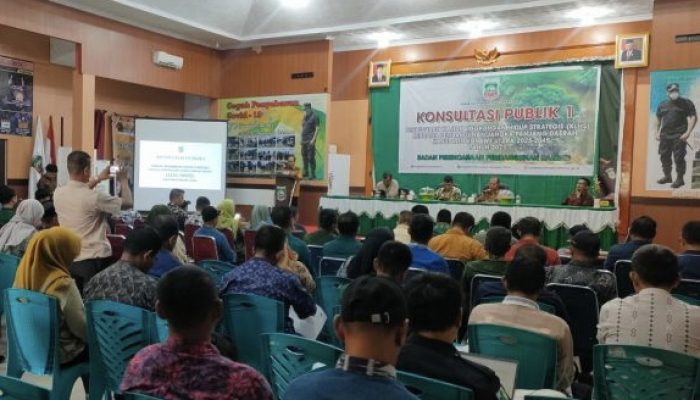 BPBD Konut Gelar Konsultasi Publik I Penyusunan KLHS RPJPD 2023