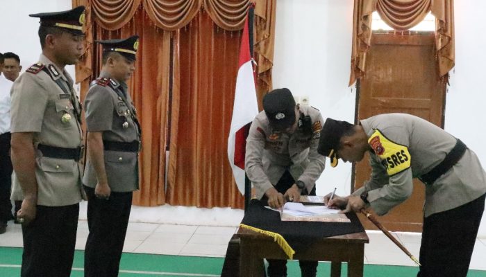 Dua Kapolsek Jajaran Polres Konsel Dirotasi