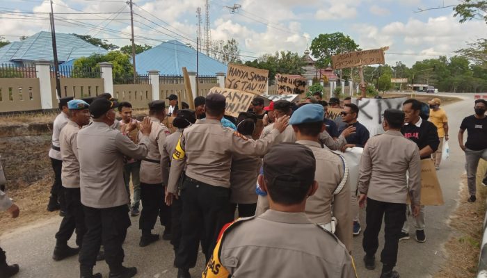 Polres Konsel Gelar Simulasi Sispamkota Pemilu 2024