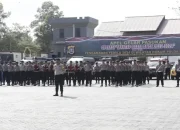 Pj Wali Kota Kendari Hadiri Apel Operasi Mantap Brata 2023-2024 di Satbrimob