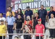 Pj Wali Kota Kendari Hadiri Pembukaan Kejuaraan Badminton Danrem Cup 2023