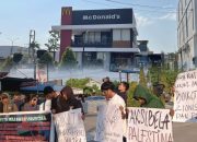 Kecam Tindakan Zionis Israel, Forum Pembela Rakyat Palestina di Sultra Boikot McDonald’s