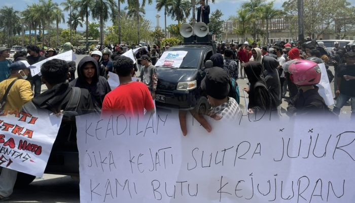 Tersangka Kasus PT CSM Kolut Tak Kunjung Ditetapkan, IMM Kendari Kepung Kejati Sultra