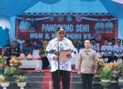 Pj Bupati Bombana Pimpinan Upacara HUT PGRI Ke-78 dan HGN 2023