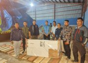 5.050 Kotak Suara Tiba di Gudang Logistik KPU Konsel
