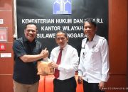 Peduli Terhadap Pelaku Usaha, Kanwil Kemenkumham Sultra Terima Bantuan Dari Kadin Sultra