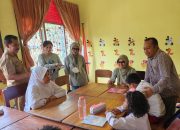 Peduli Kelompok Masyarakat Rentan, PT ANTAM Tbk dan Persatuan Wanita Aneka Tambang Melakukan Bakti Sosial