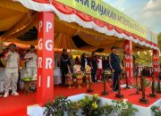 Bupati Konsel Buka Porseni PGRI Tingkat Kabupaten 2023 di Lainea