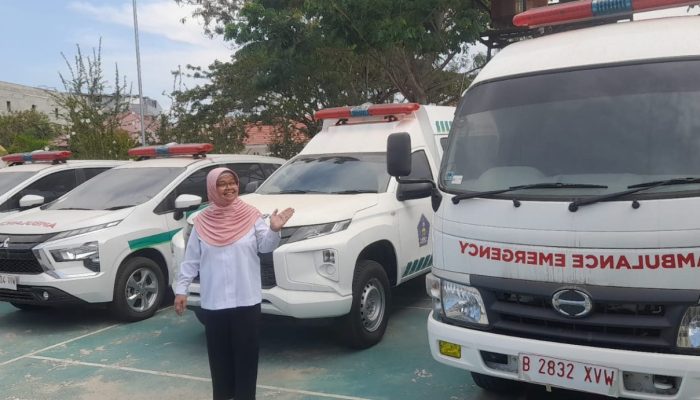 Dinkes Kendari Siapkan 4 Mobil Operasional untuk RSUD Antero Hamra Senilai Rp2,4 Miliar