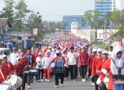 Peringati HUT ke-78 PGRI, Pemkot Kendari Gelar Jalan Sehat