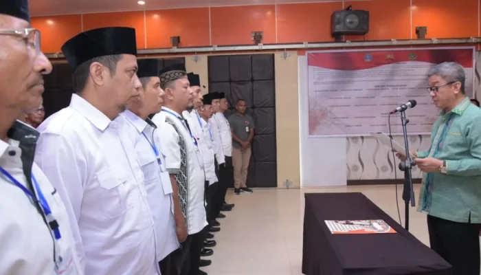 Sekda Kukuhkan Pengurus FKUB Kecamatan se-Kota Kendari Periode 2023-2028 