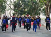 Pemprov Sulawesi Tenggara Peringati HUT Korpri ke-52 Dengan Jalan Sehat dan Senam Bersama