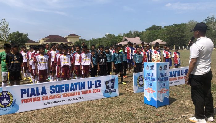 Piala Soeratin U-13 dan U-15 di Sulawesi Tenggara Resmi Bergulir