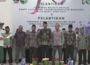 Ruksamin Lantik Pengurus Majelis Daerah KAHMI Wakatobi Periode 2022—2027