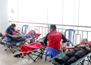 Peringati Hakordia 2023, Inspektorat Kota Kendari Gelar Donor Darah, 102 Kantong Darah Berhasil Dikumpulkan
