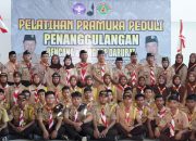 Sekda Buka Pelatihan Pramuka Peduli Penanggulangan Bencana dan Tanggap Darurat Tingkat Kota Kendari