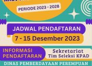 DP3A Konawe Selatan Buka Pendaftaran Seleksi Calon Anggota KPAD Periode 2023-2028